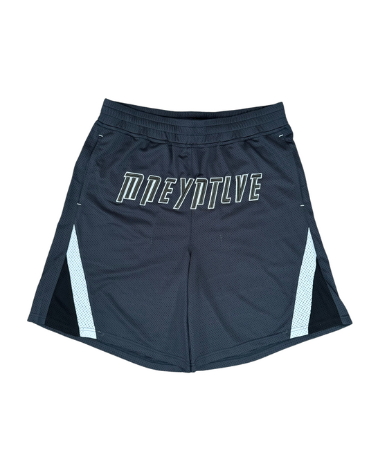 "Charcoal" Mesh Shorts