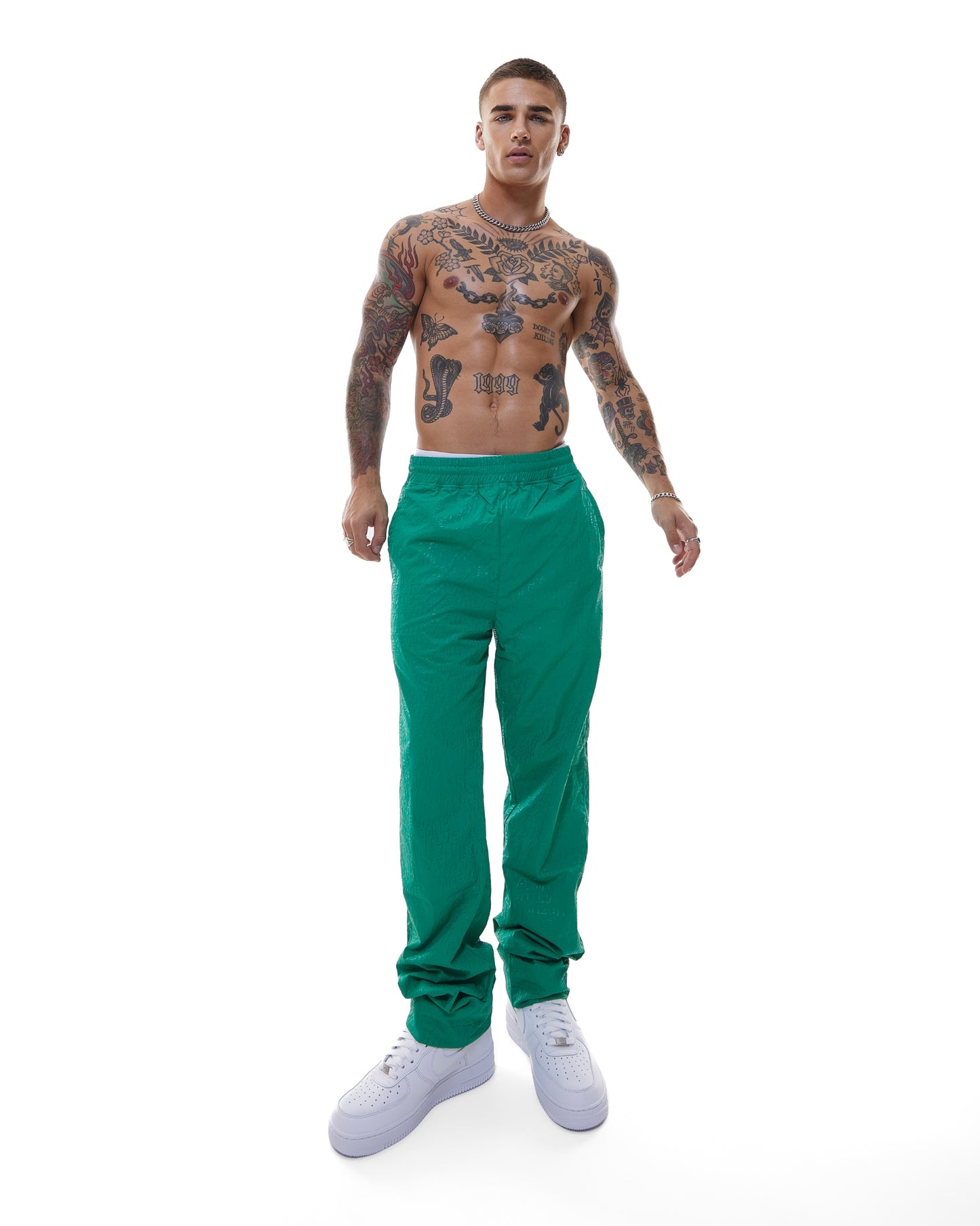 "Munigram" Pants Vert