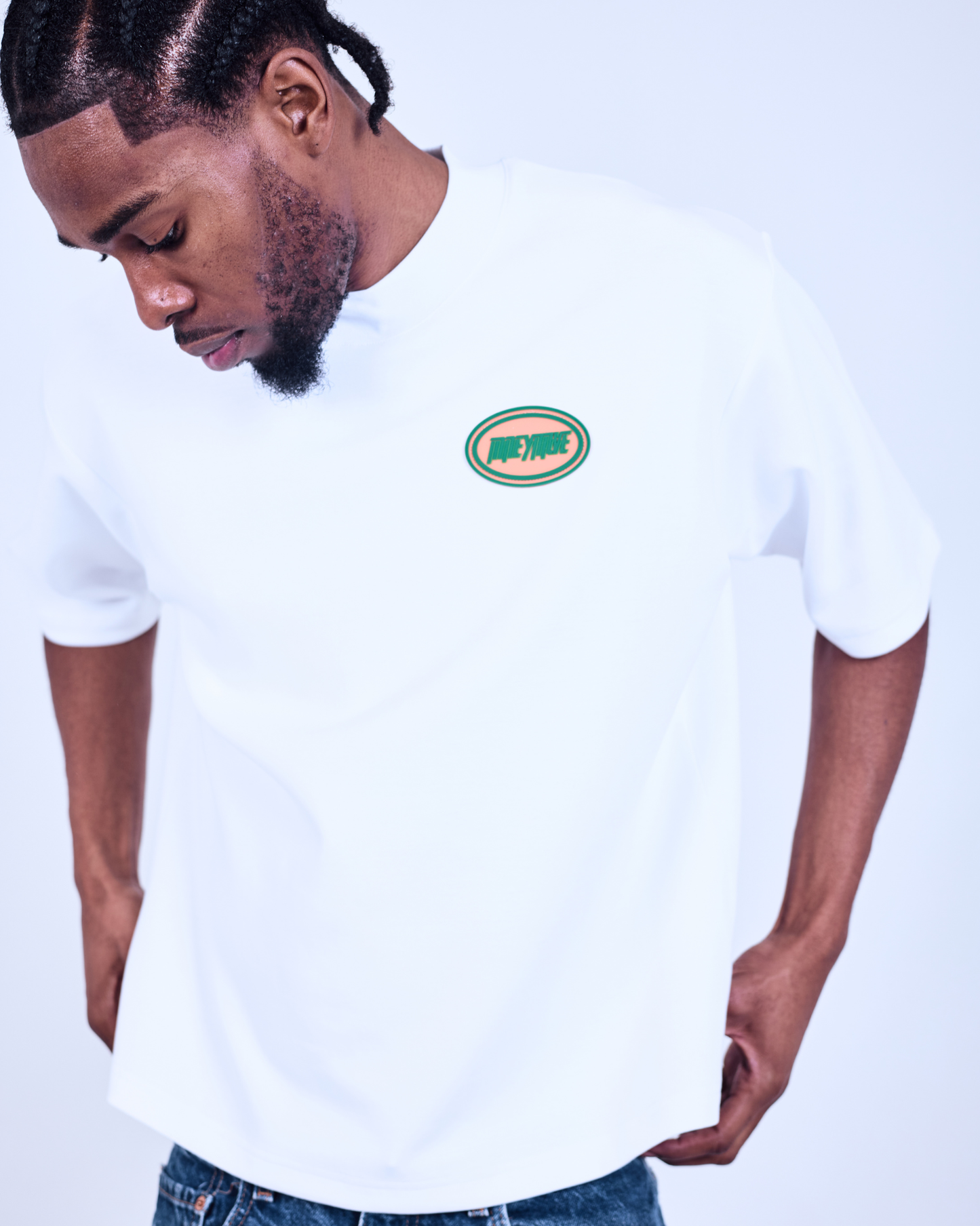 "Emblem" Classic T-Shirt ~ Orange