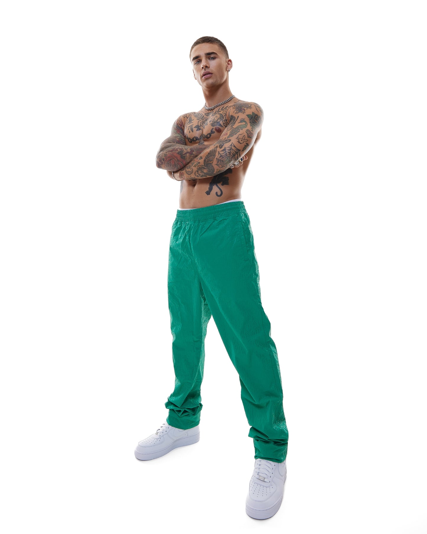 "Munigram" Pants Vert