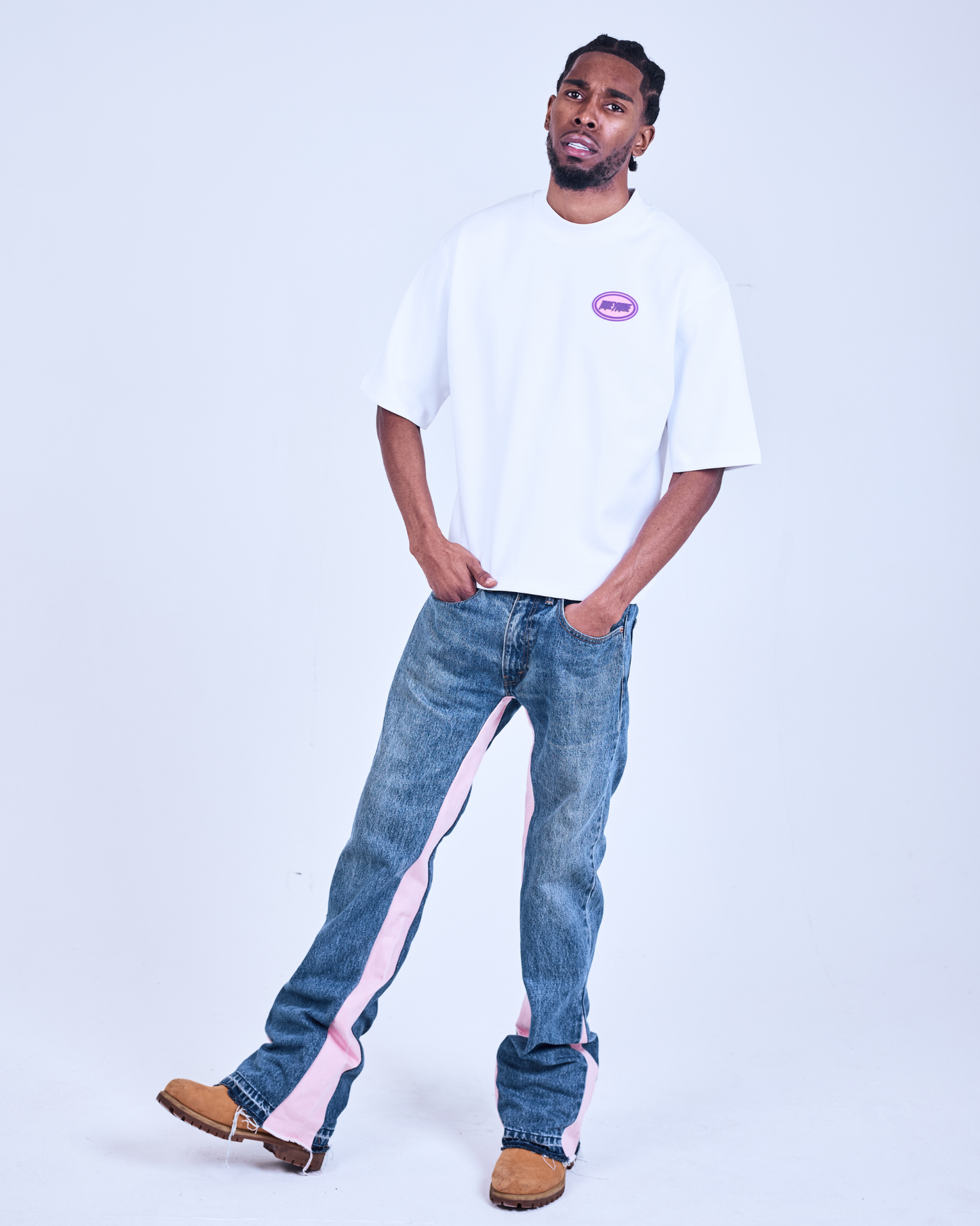 "Sakura" Flared Denim