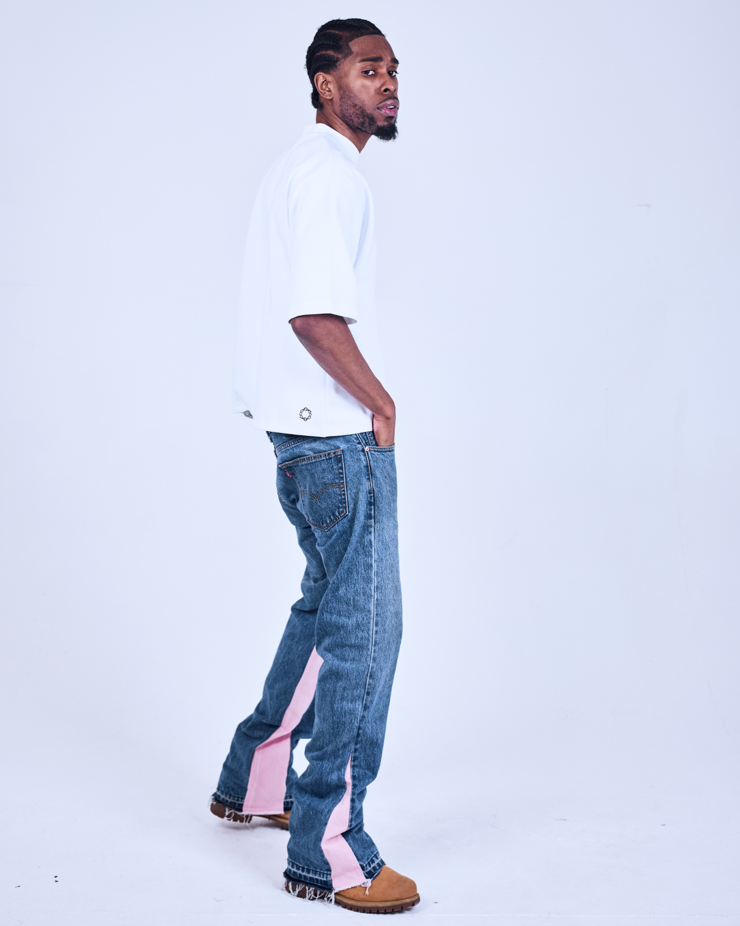 "Sakura" Flared Denim