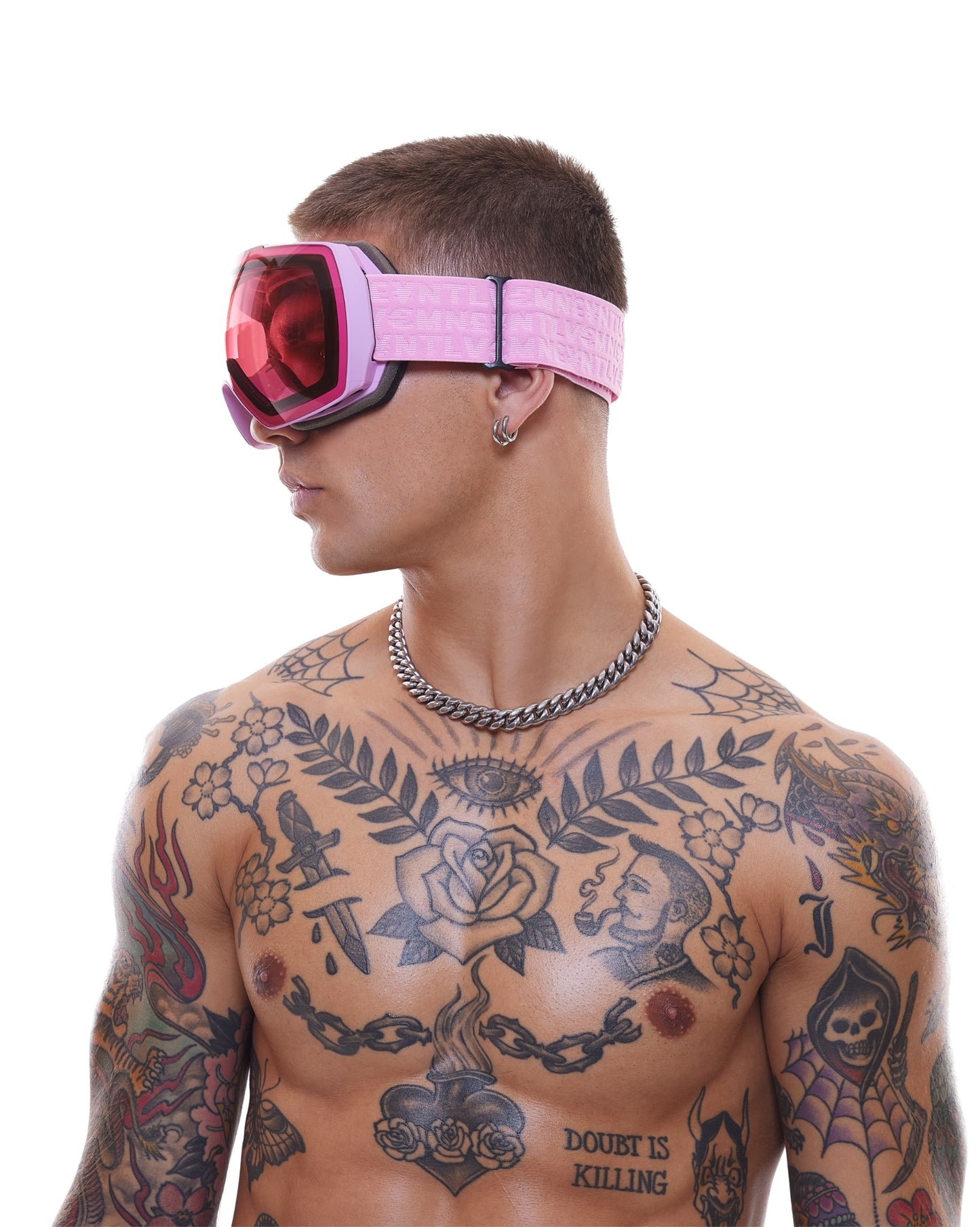 "Mono" Ski Goggles Rose