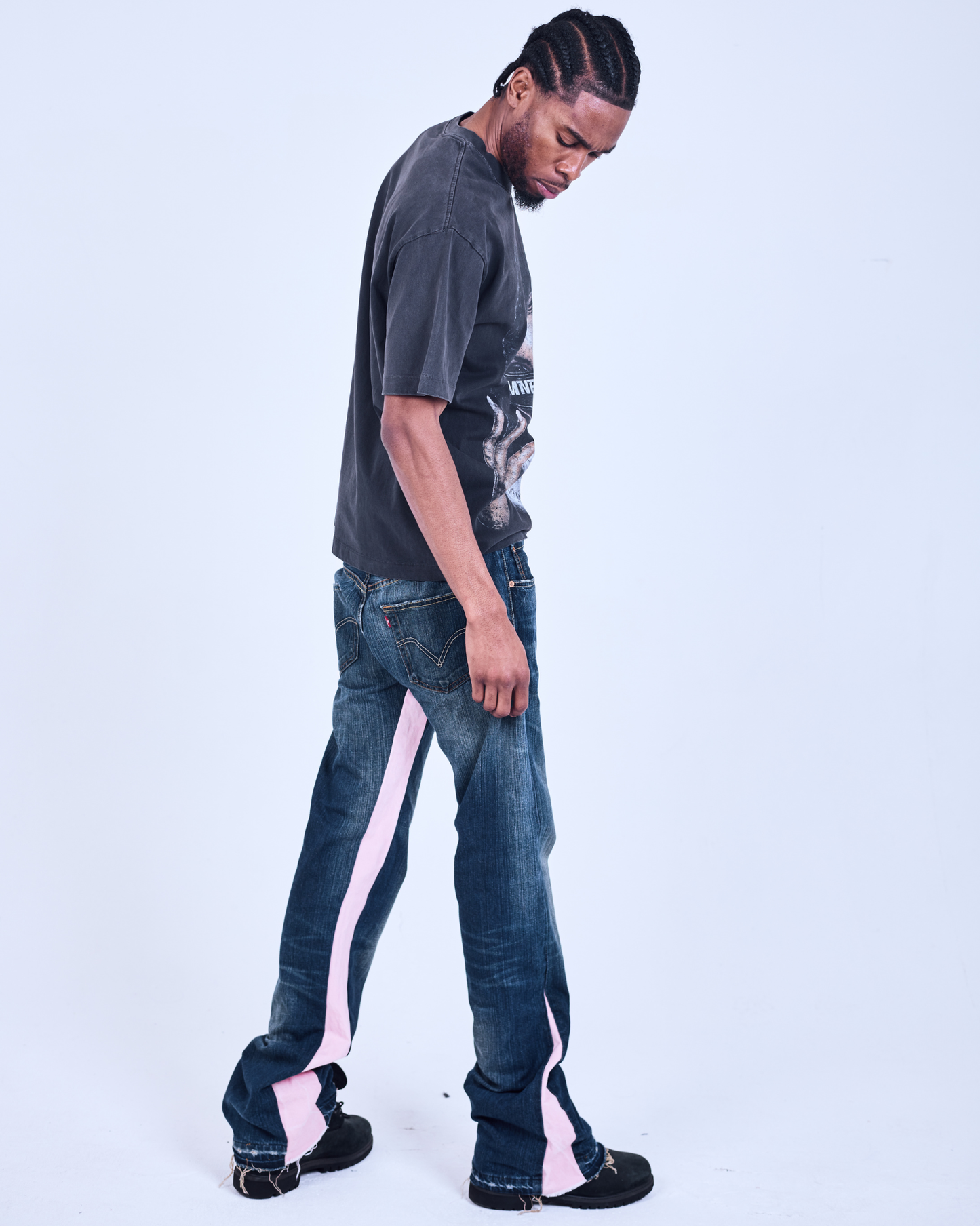 "Sakura" Flared Denim