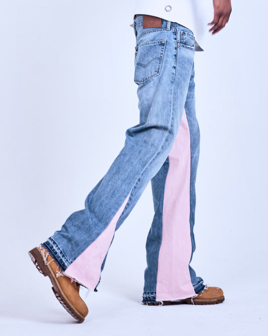 "Sakura" Flared Denim PLUS